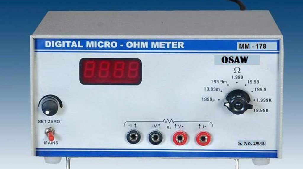 Digital Micro OHM Meter