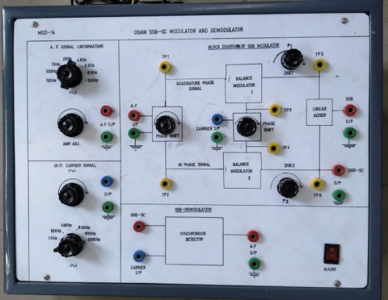  OSAW SSB-SC Modulation and Demodulation Trainer Kit