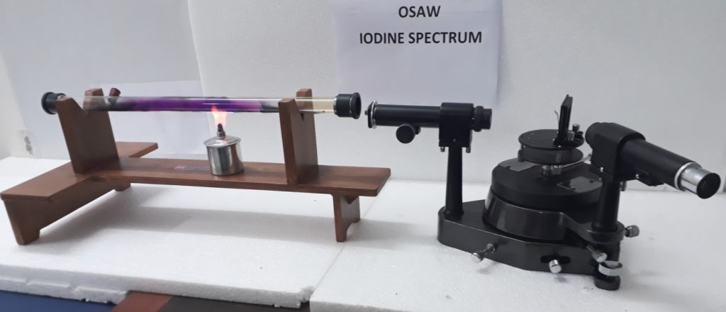 ABSORPTION SPECTRUM OF IODINE VAPOUR