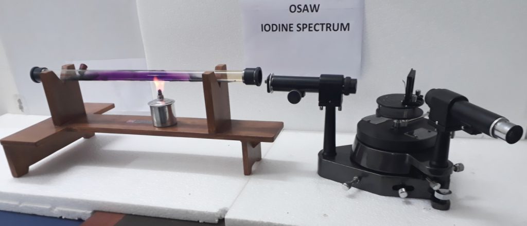 ABSORPTION SPECTRUM OF IODINE VAPOUR 